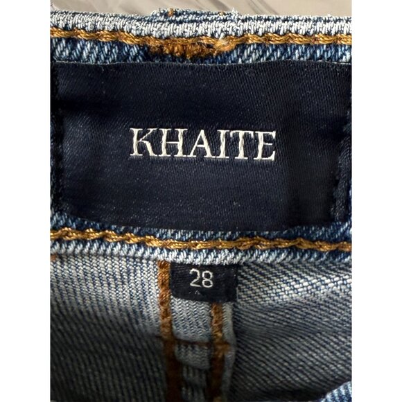 Khaite The Vivian Cropped Boot-Cut Jeans sz 28 - Picture 6 of 8